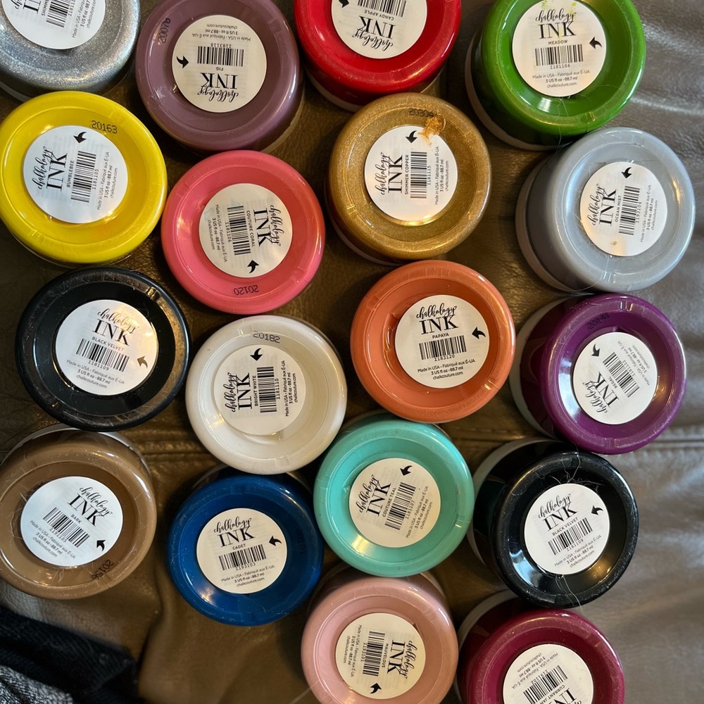 Chalk couture inks $10 each